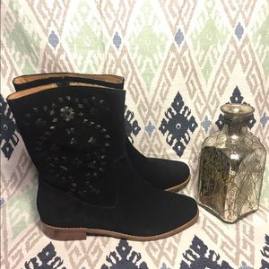 Jack Rogers Kaitlin Stitched Suede Leather Boot 5